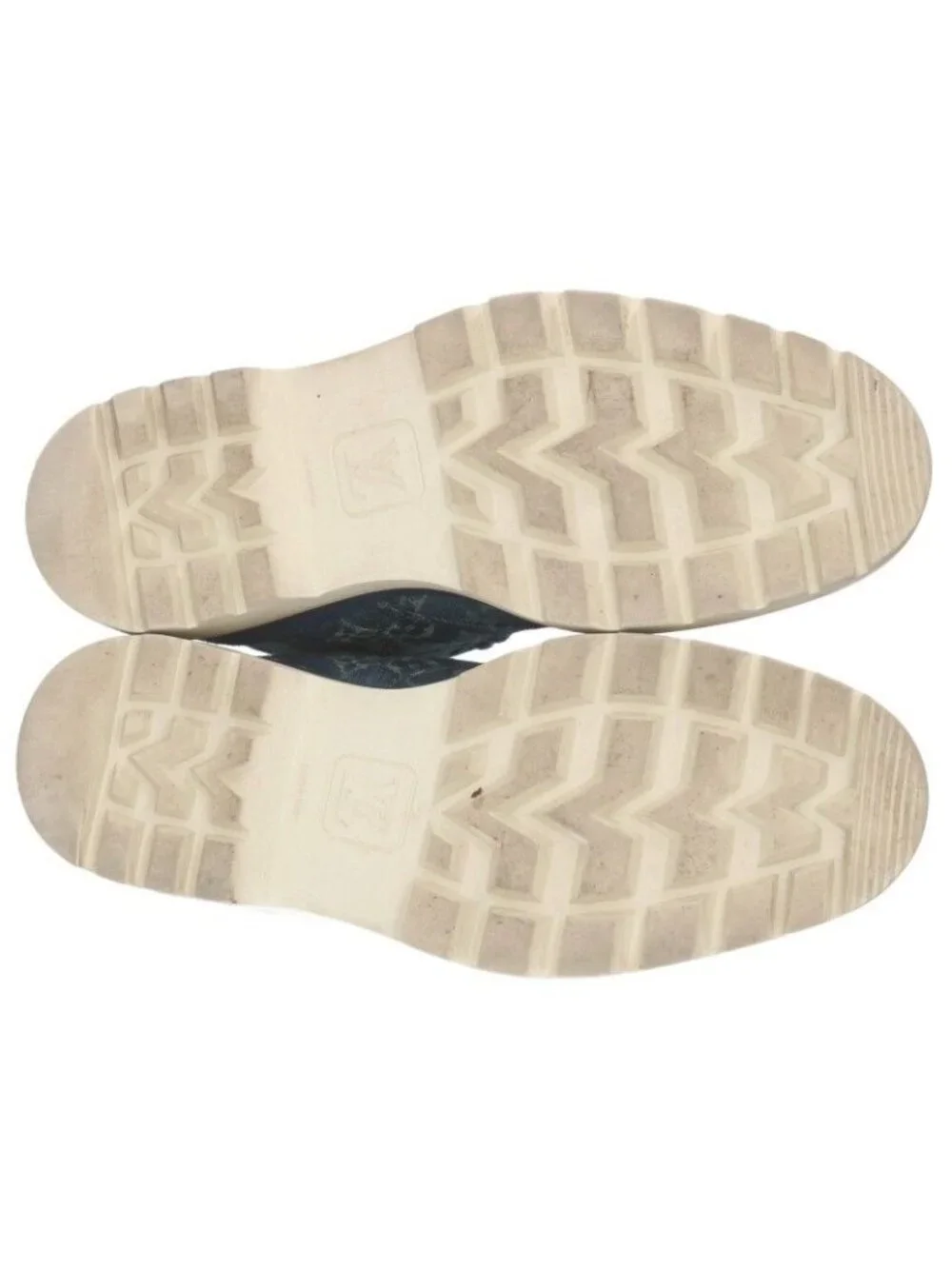 Louis Vuitton Oberkampflin Monogram Denim Boots 8.5 - Picture 3 of 5